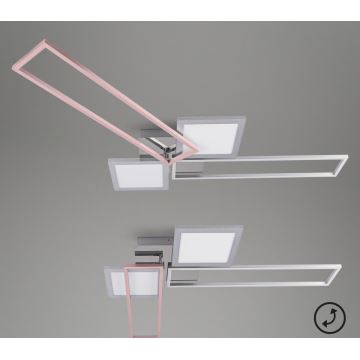 Briloner 3531-018 - LED Plafon ściemnialny FRAME LED/50W/230V 3000-6500K + pilot zdalnego sterowania