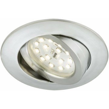 Briloner 7232-019 - LED Ściemnialne wpuszczane oświetlenie łazienkowe LED/5,5W/230V IP23