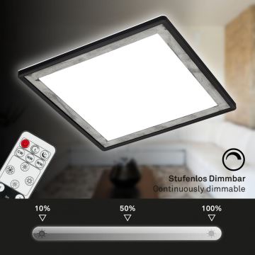 Briloner 7459-414 - LED Plafon ściemnialny SLIM LED/22W/230V 2700-6500K + pilot zdalnego sterowania