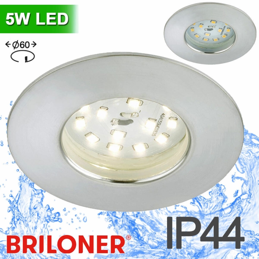 Briloner 8311-019 - LED Łazienkowa oprawa wpuszczana LED/5W/230V IP44