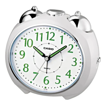 Casio - Alarm clock 1xLR14 biały/chrom