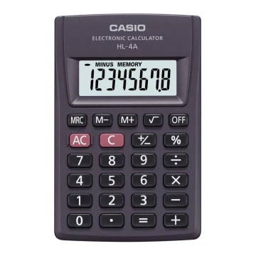 Casio - Kalkulator kieszonkowy 1xLR54 czarny