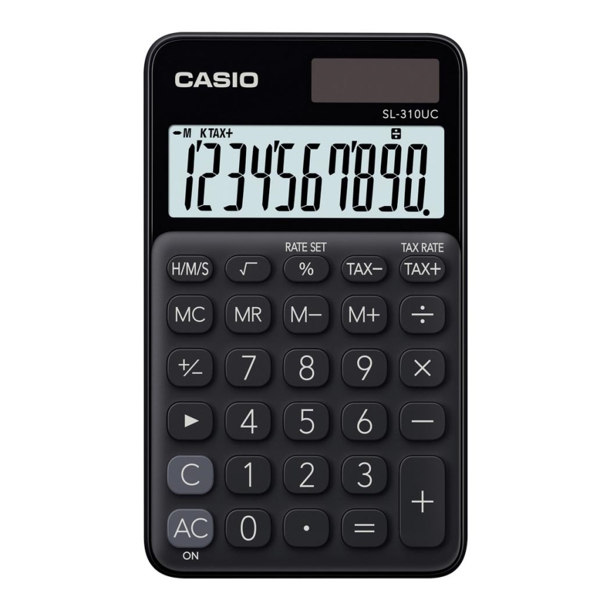 Casio - Kalkulator kieszonkowy 1xLR54 czarny