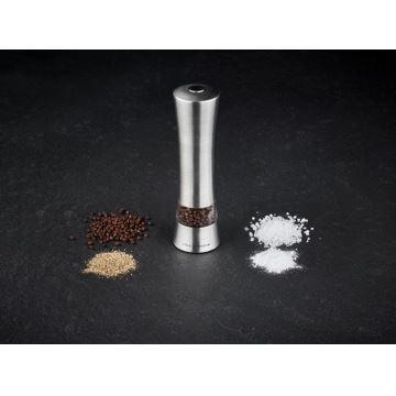 Cole&Mason - Elektryczny młynek do soli lub pieprzu WITNEY CLASSIC 6xAAA 20,6 cm