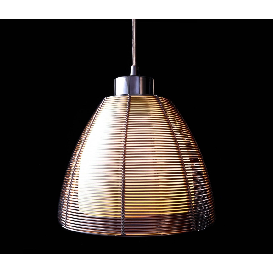 Deko-Light 342025 - Żyrandol na lince FILO 1xE27/60W/230V śr. 19 cm srebrny