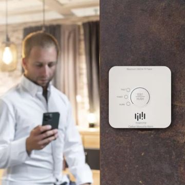 Detektor tlenku węgla GoSmart 2xAA Wi-Fi Tuya