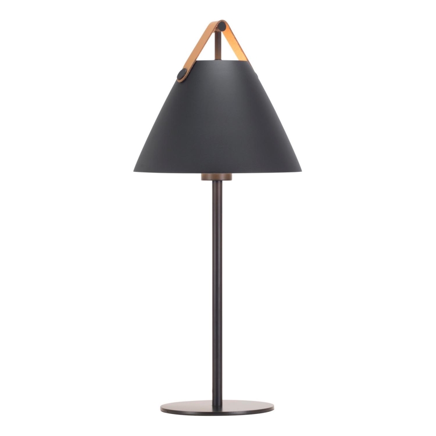 DFTP by Nordlux - Lampa stołowa STRAP 1xE27/40W/230V czarna