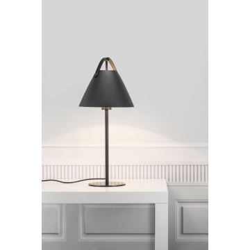 DFTP by Nordlux - Lampa stołowa STRAP 1xE27/40W/230V czarna