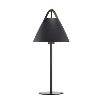 DFTP by Nordlux - Lampa stołowa STRAP 1xE27/40W/230V czarna