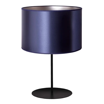 Duolla - Lampa stołowa CANNES 1xE14/15W/230V 20 cm niebieski/srebrny/czarny