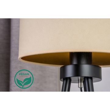 Duolla - Lampa stołowa OVAL VEGAN 1xE27/15W/230V kremowa
