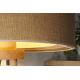 Duolla - Lampa stołowa YUTE TRIO 1xE27/15W/230V brązowa/szara/beżowa