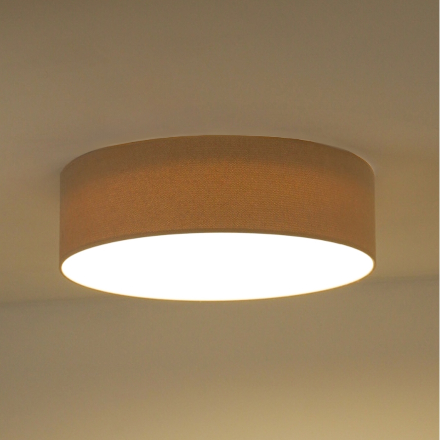 Duolla - LED Plafon CORTINA LED/26W/230V śr. 30 cm beżowy