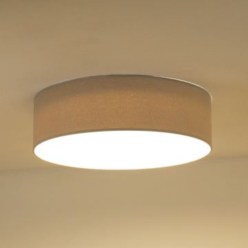 Duolla - LED Plafon CORTINA LED/26W/230V śr. 30 cm szary