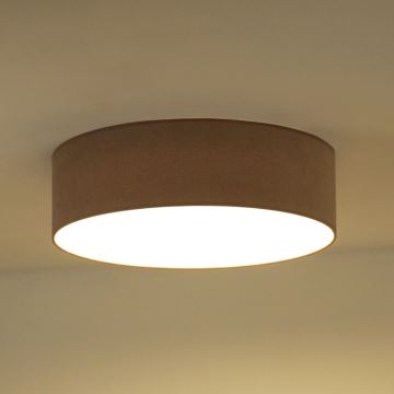 Duolla - LED Plafon CORTINA LED/26W/230V śr. 45 cm brązowy