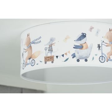 Duolla - LED Plafon dziecięcy CORTINA LED/26W/230V śr. 40 cm