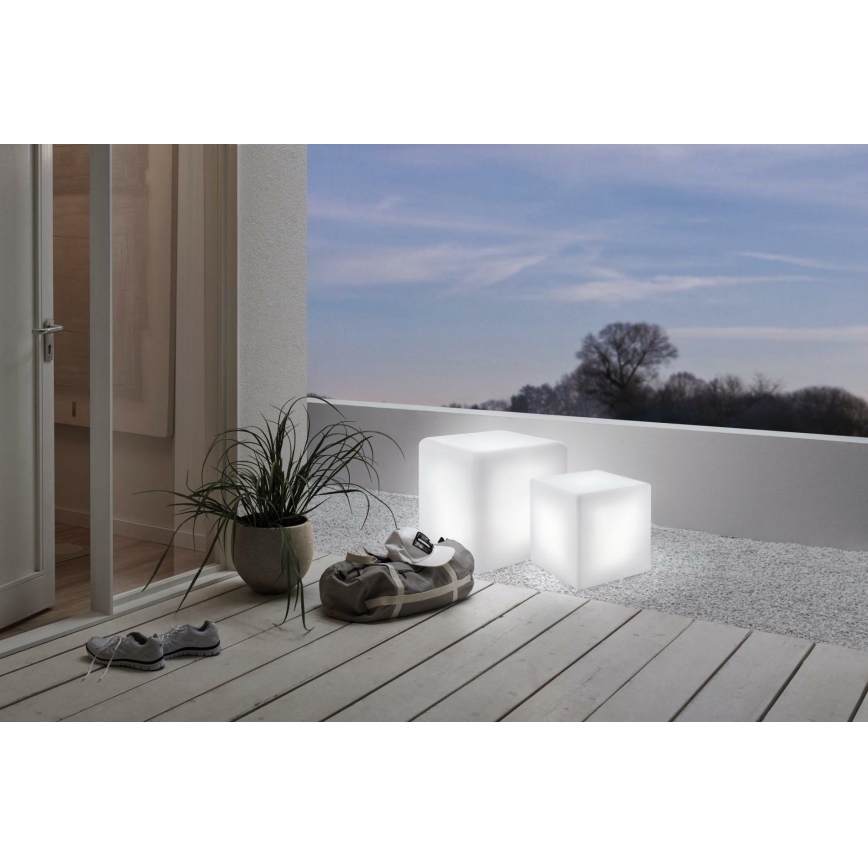 Eglo 31053 - LED RGBW Ściemnialna zewnętrzny lampa 1xE27/9W/230V 30 cm IP65