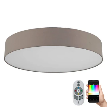 Eglo 32352 - Ściemnialna lampa sufitowa RGBW ROMAO-C LED/42W/230V + zdalne sterowanie