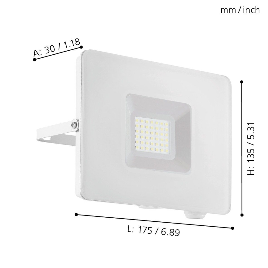 Eglo - LED reflektor LED/30W/230V