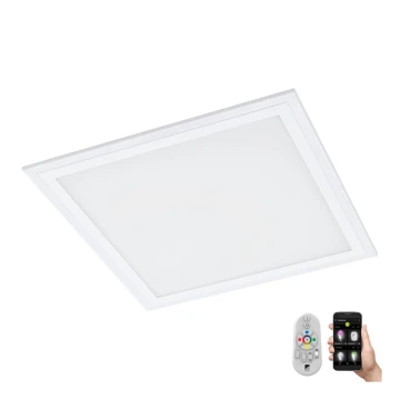 Eglo 33206 - Ściemnialna lampa sufitowa RGBW SALOBRENA-C LED/16W/230V + pilot zdalnego sterowania