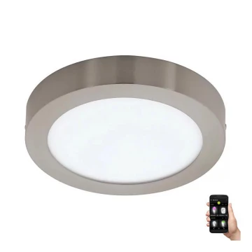 Eglo 33214 - Ściemnialna lampa sufitowa RGBW FUEVA-C LED/21W/230V