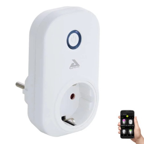 Eglo 33238 - Inteligentne gniazdo Connect plug PLUS 2300W Wi-Fi