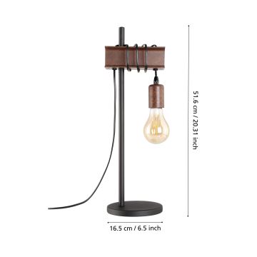 Eglo - Lampa stołowa 1xE27/10W/230V