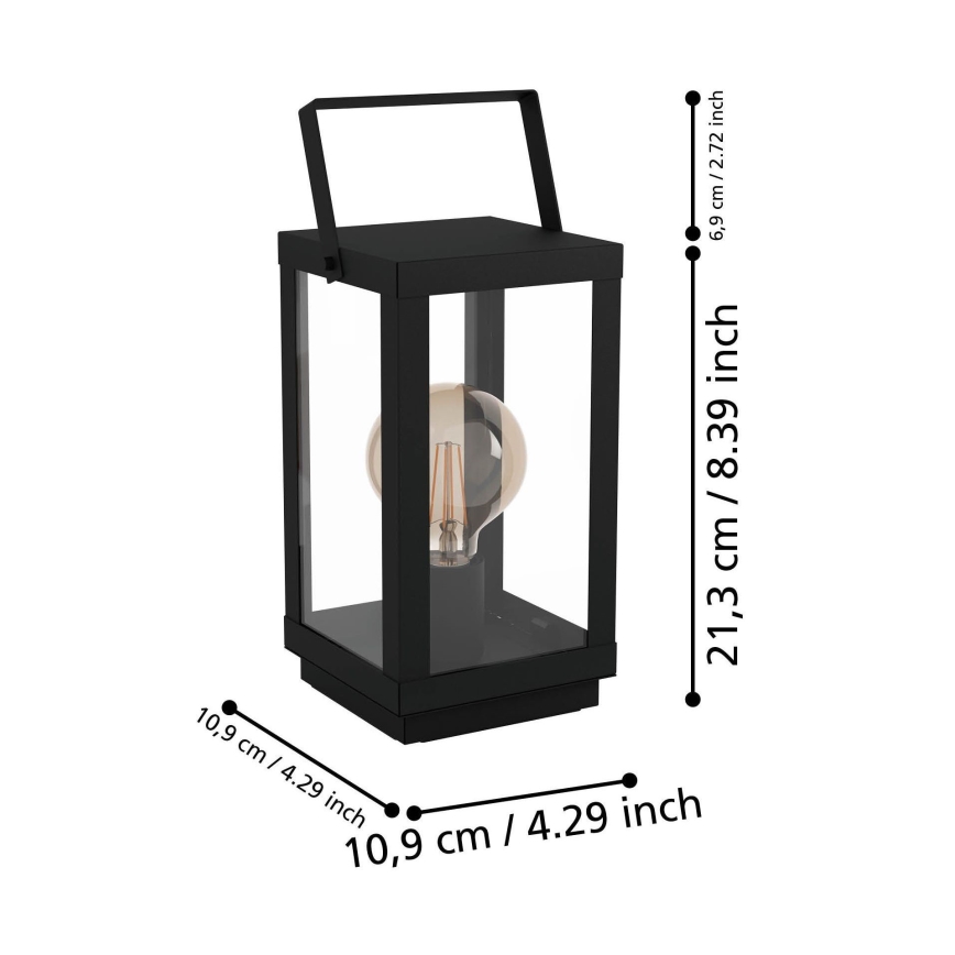 Eglo - Lampka stołowa 1xE27/60W/230V