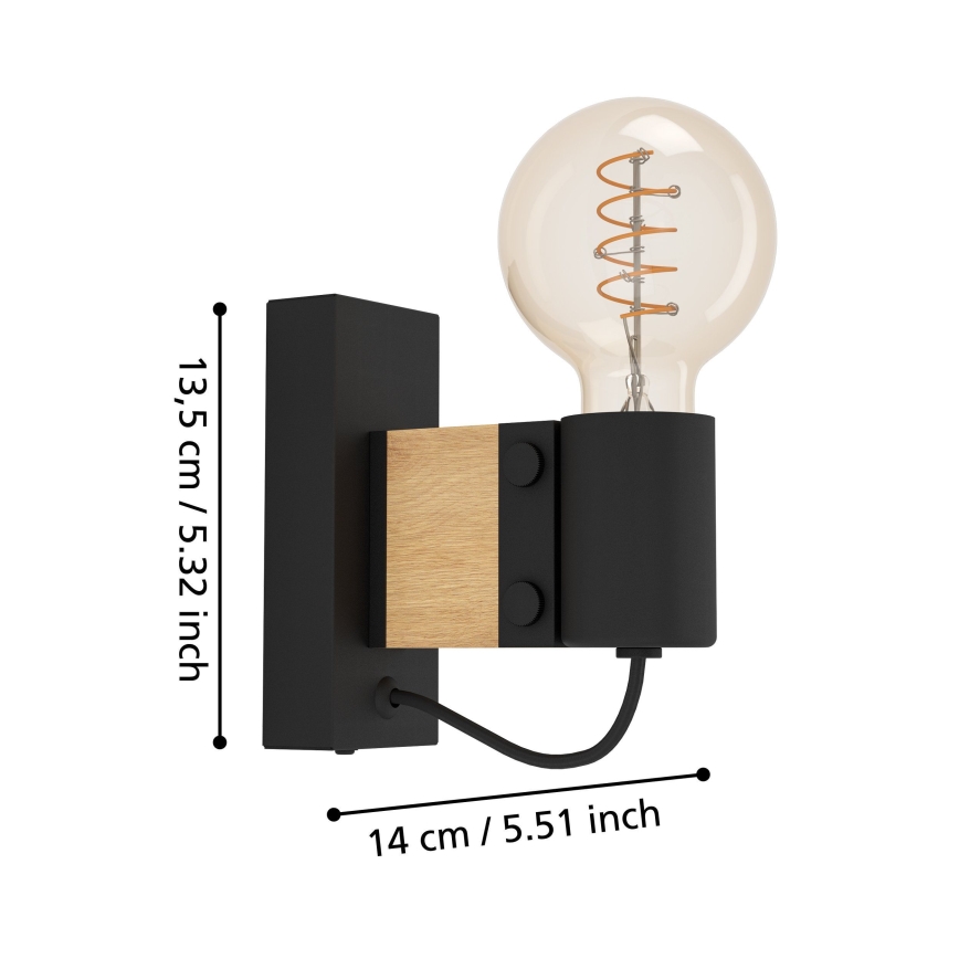 Eglo - Kinkiet 1xE27/40W/230V