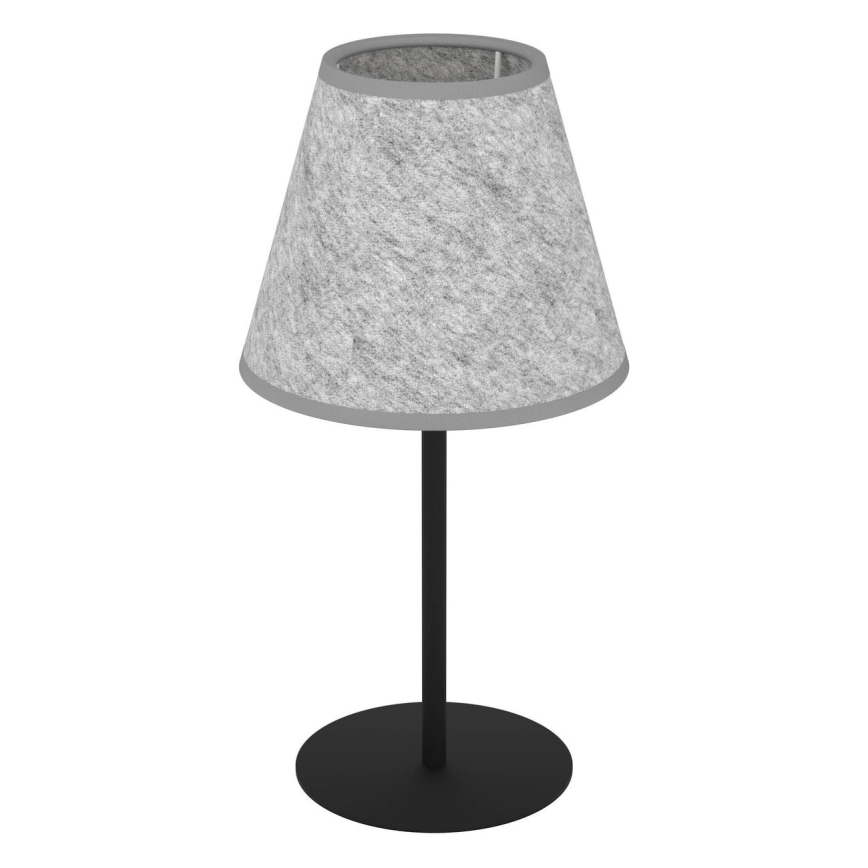 Eglo - Lampa stołowa 1xE27/40W/230V szara