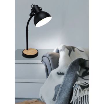 Eglo - Lampa stołowa 1xE27/28W/230V - certyfikat FSC