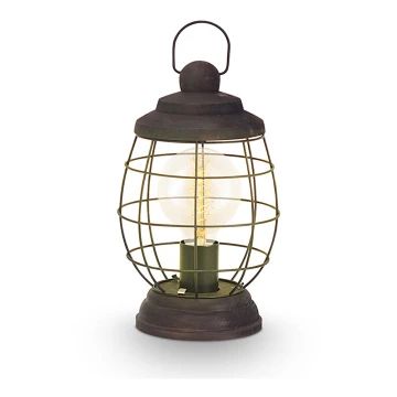 Eglo 49288 - Lampa stołowa BAMPTON 1xE27/60W/230V