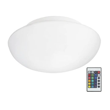 Eglo 75352 - LED RGB Ściemniany plafon ELLA-C 2xE27/7,5W/230V + pilot