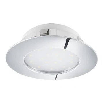 Eglo 78748 - LED Oprawa wpuszczana ściemnialna PINEDA LED/12W/230V chrom