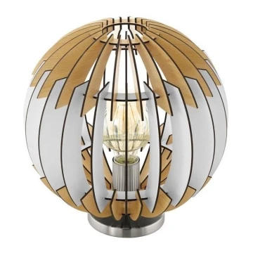 Eglo 79142 - Lampa stołowa OLMERO I 1xE27/60W/230V