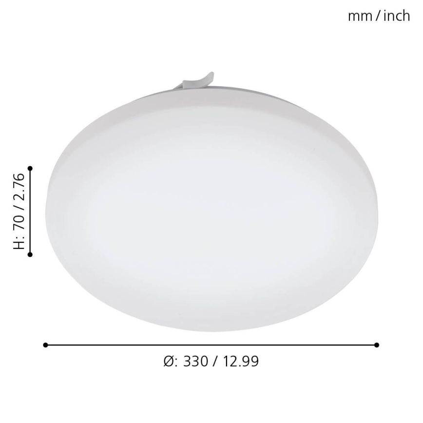 Eglo 79523 - LED Plafon łazienkowy TUSCOLA LED/14,6W/230V IP44