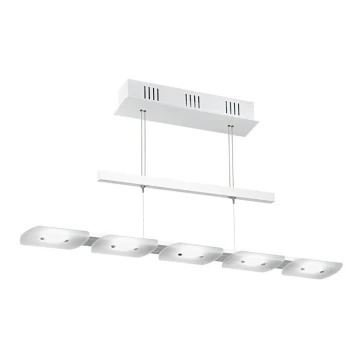 EGLO 91071 - Lampa wisząca TIGHT 5xLED/4,76W biały