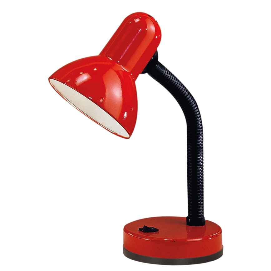 Eglo - Lampa stołowa 1xE27/40W czerwona