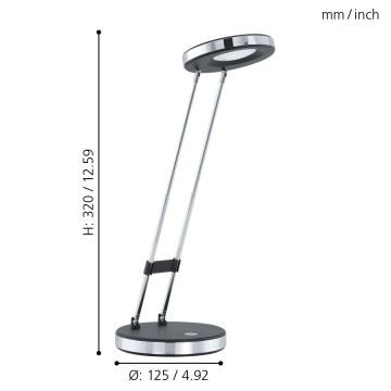 Eglo - LED Lampa stołowa LED/3W/230V