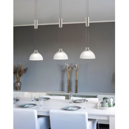 Eglo 93468 - Lampa wisząca LED MONTEFIO 3xLED/6W/230V