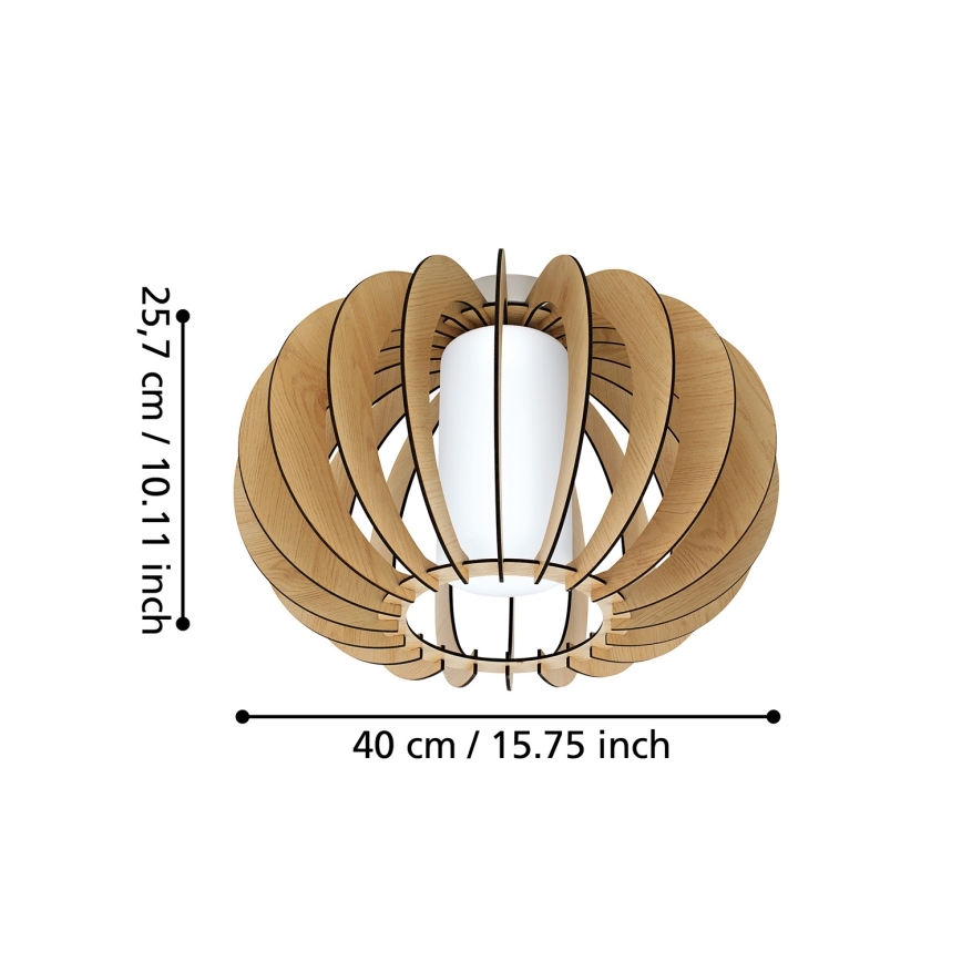 Eglo - Lampa sufitowa 1xE27/60W/230V