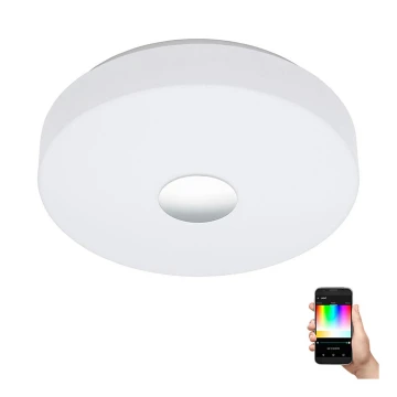 Eglo 96819 - LED RGB Plafon ściemnialny light BERAMO-C LED/17W/230V