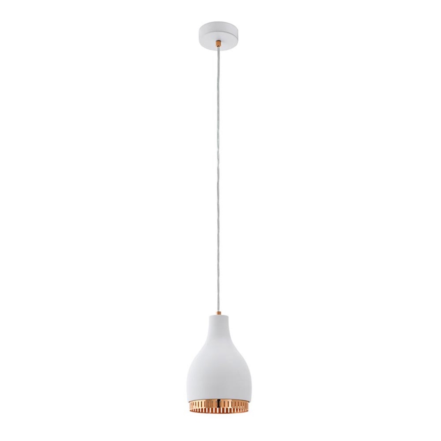 Eglo 96871 - Lampa wisząca COCNO 1xE27/60W/230V biały