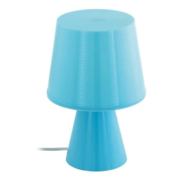 Eglo 96909 - Lampa podłogowa MONTALBO 1xE14/40W/230V niebieska