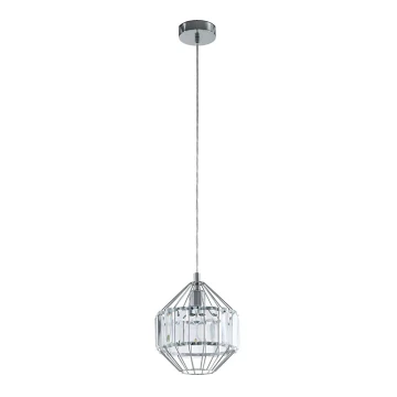 Eglo 96988 - Lampa wisząca kryształowa PEDROLA 1xE27/60W/230V