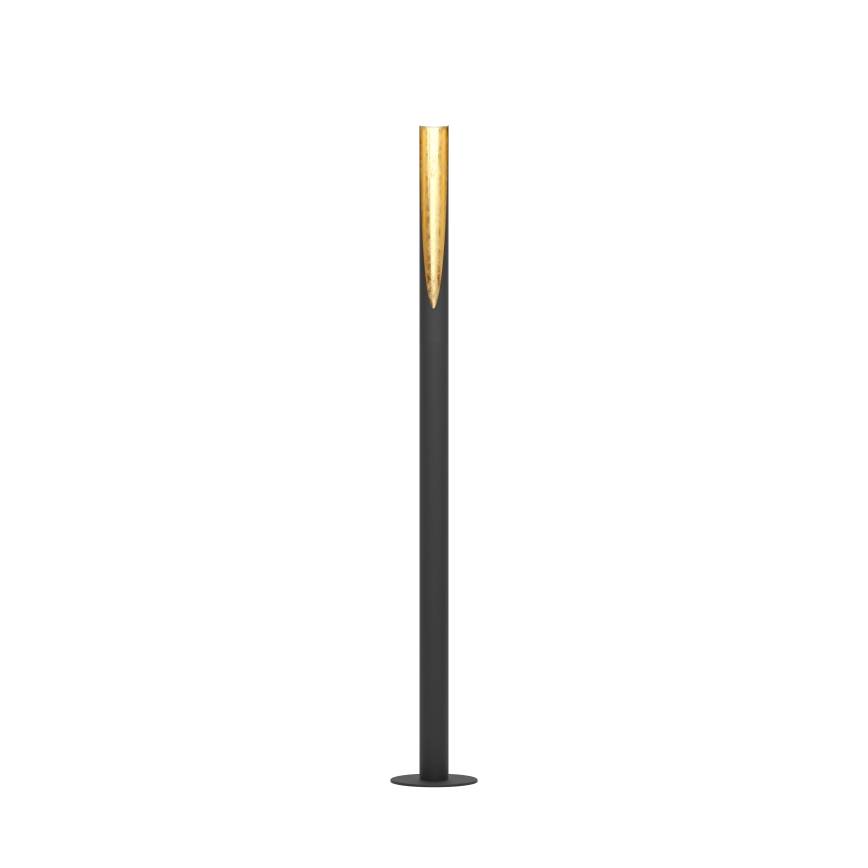 Eglo - LED Lampa podłogowa 1xGU10/4,5W/230V czarna