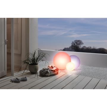 Eglo 98105 - LED RGB Zewnętrzna lampa podłogowa MONTEROLO-C 1xLED/9W/230V IP65 ø300