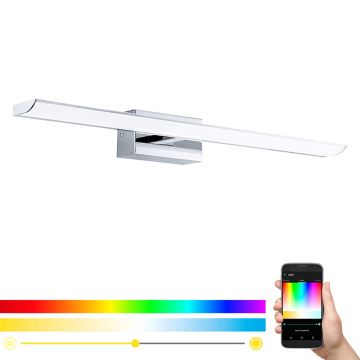 Eglo - LED RGB Ściemnialne oświetlenie łazienkowe LED/15,6W/230V IP44 + pilot zdalnego sterowania