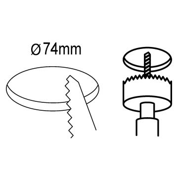 Eglo 98634 - ZESTAW 3x LED Łazienkowa oprawa wpuszczana FUEVA LED/2,8W/230V