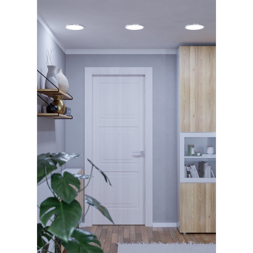 Eglo - LED Ściemniana lampa łazienkowa LED/16,5W/230V IP44 ZigBee